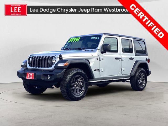 Certified 2024 Jeep Wrangler Sport S image 1