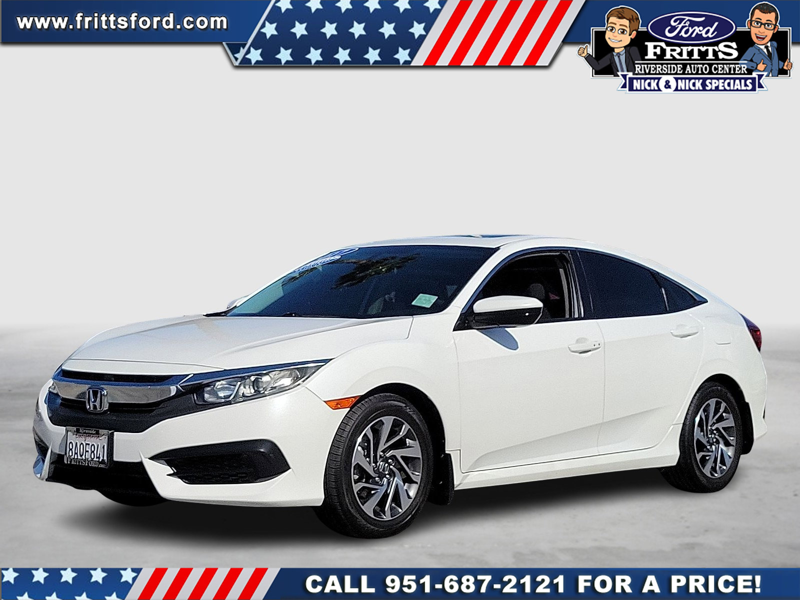 Used 2017 Honda Civic EX image 1