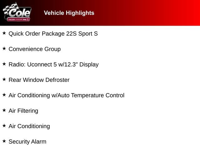 New 2026 Jeep Wrangler Sport S image 5