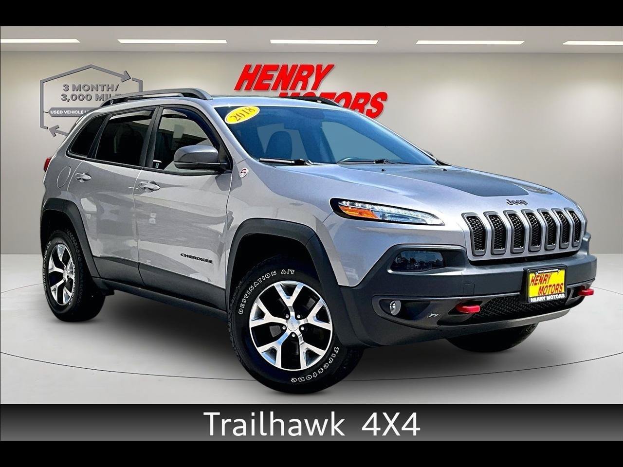 Used 2018 Jeep Cherokee Trailhawk w/ Quick Order Package 27L AWD/4WD video 1