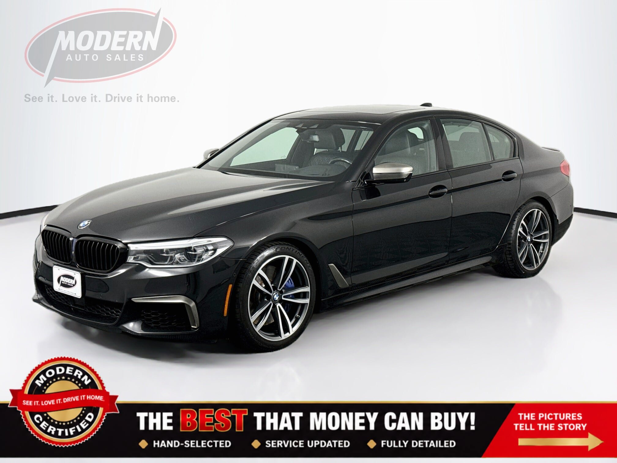 Used 2020 BMW M550i xDrive AWD/4WD image 1