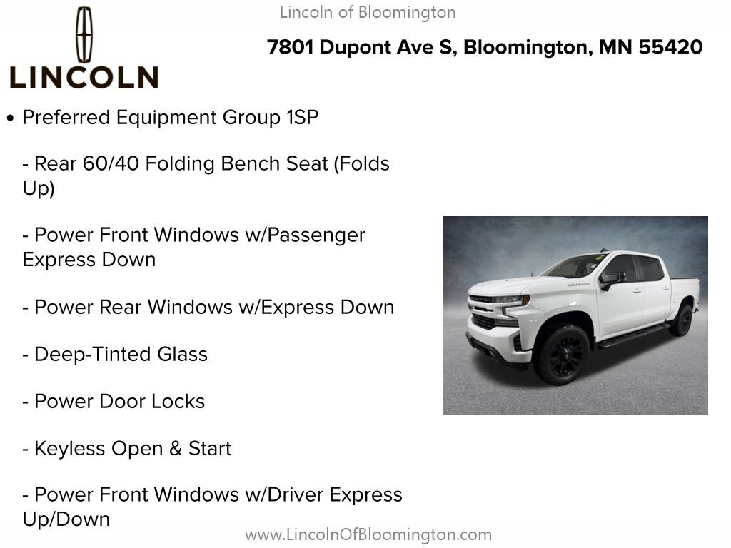 Used 2020 Chevrolet Silverado 1500 RST w/ All-Star Edition AWD/4WD image 9