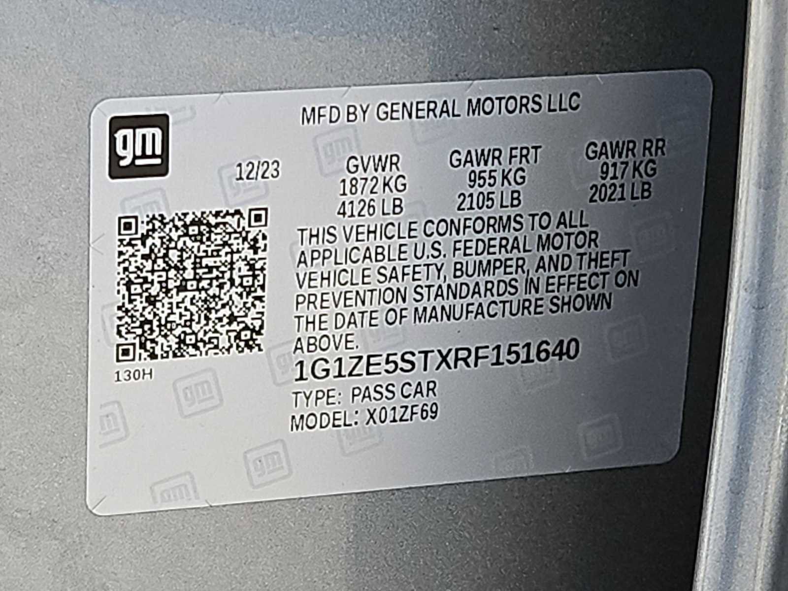 Certified 2024 Chevrolet Malibu LT image 36