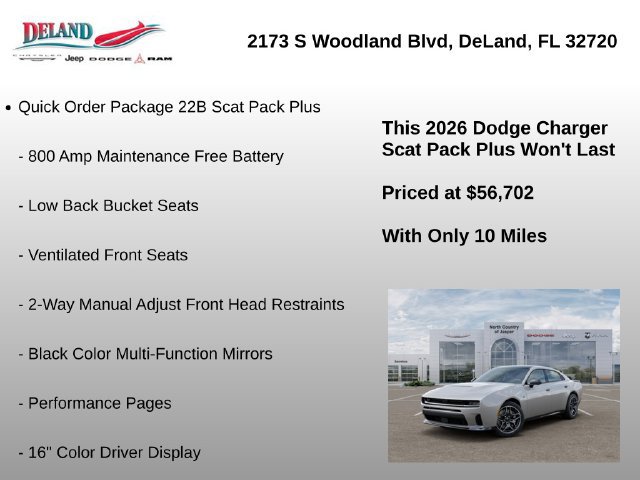New 2026 Dodge Charger Scat Pack AWD/4WD image 7