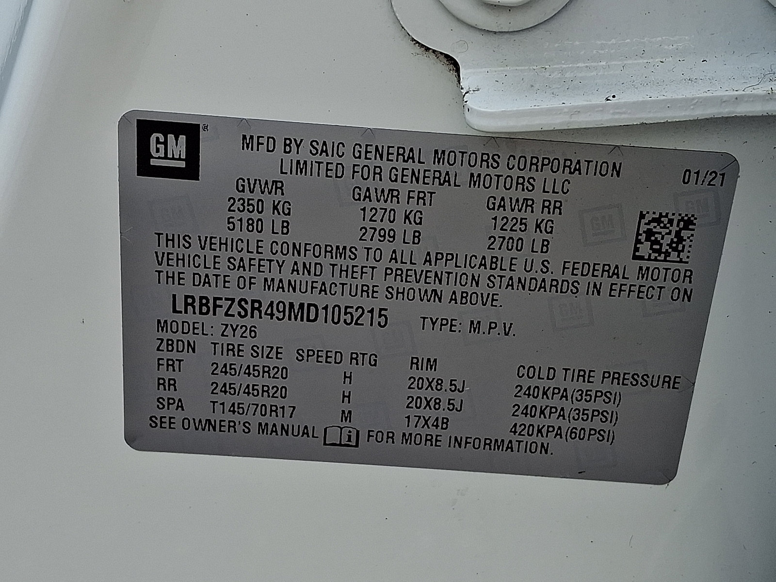 Used 2021 Buick Envision Avenir AWD/4WD image 27