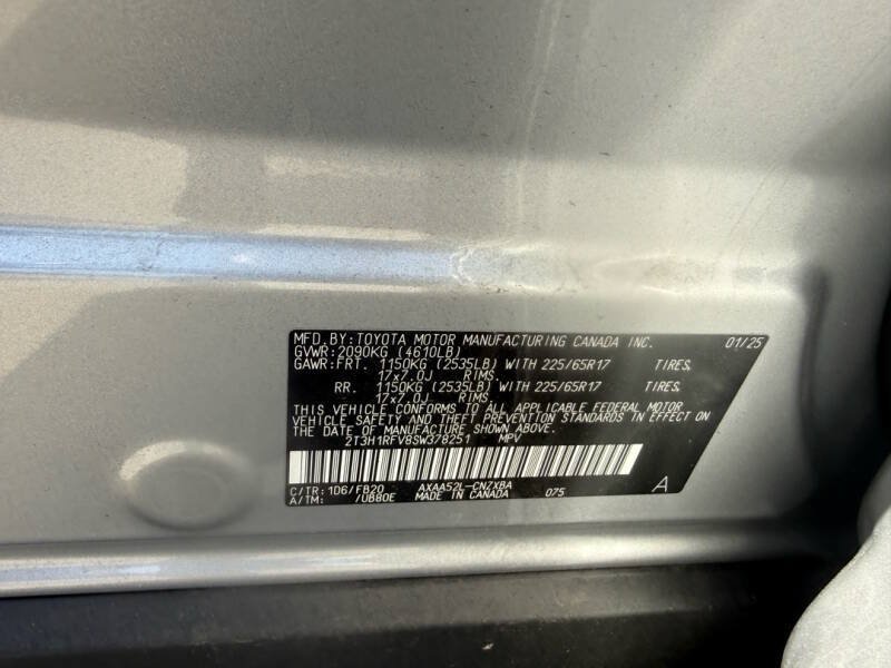 Used 2025 Toyota RAV4 LE FWD image 24