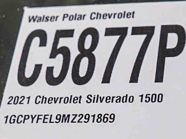 Used 2021 Chevrolet Silverado 1500 LT Trail Boss w/ Convenience Package II AWD/4WD image 32
