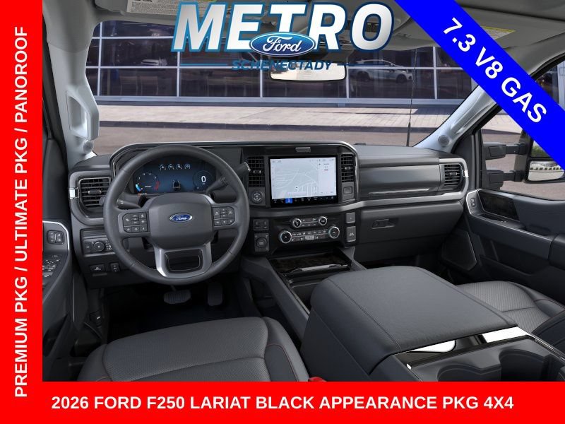 New 2026 Ford F250 Lariat w/ Black Appearance Package AWD/4WD image 9