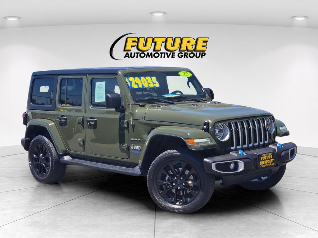 Used 2022 Jeep Wrangler Unlimited Sahara