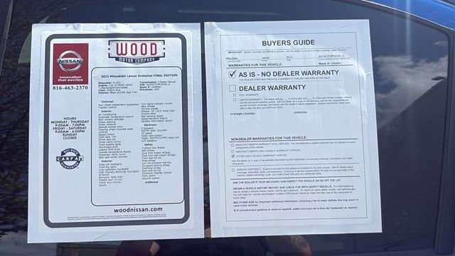 Used 2015 Mitsubishi Lancer Evolution Final Edition image 18