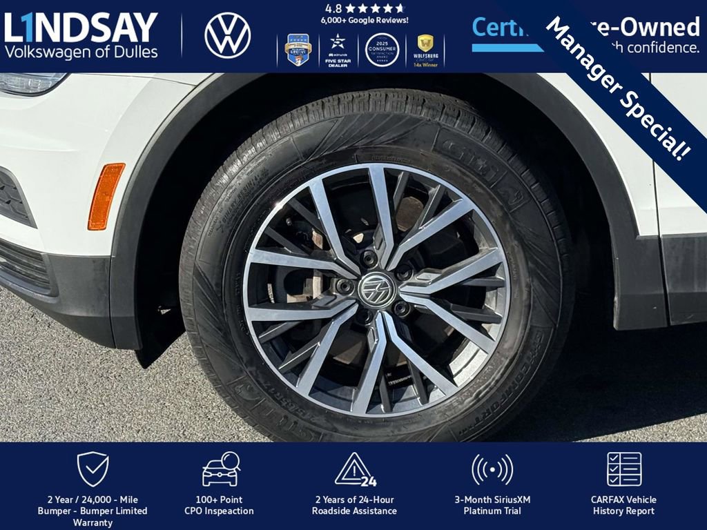 Certified 2021 Volkswagen Tiguan S image 8