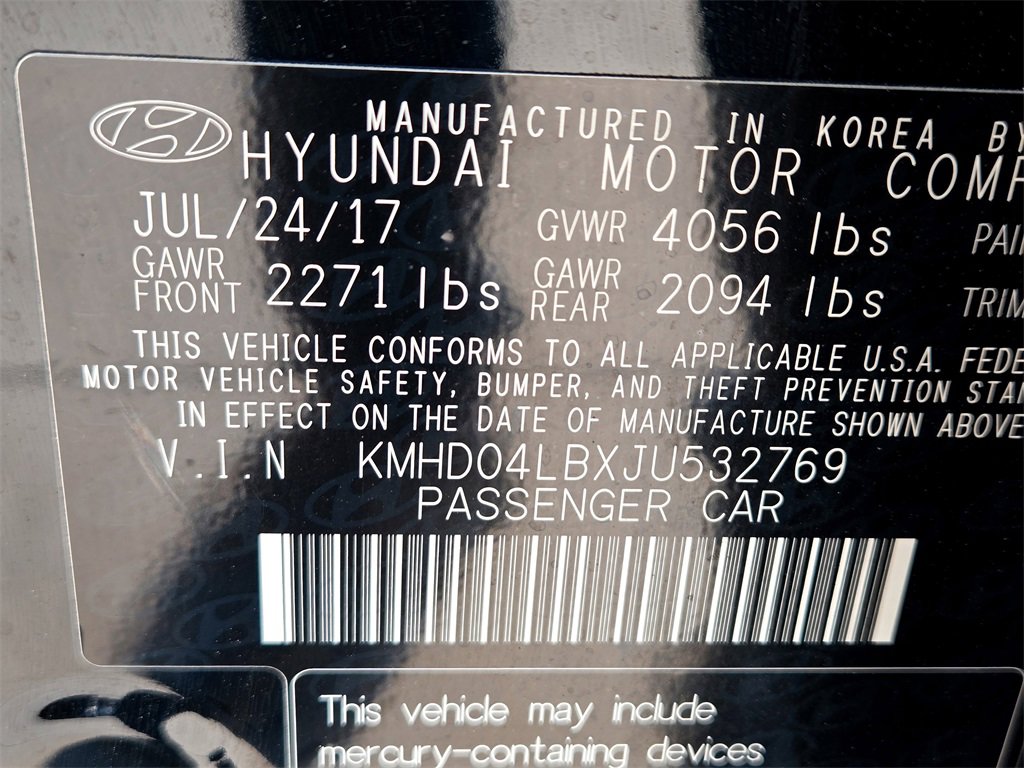 Used 2018 Hyundai Elantra Sport image 34