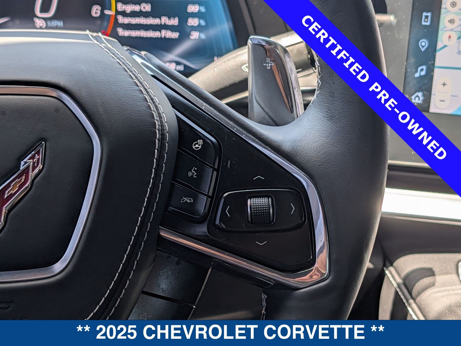 Used 2025 Chevrolet Corvette Stingray Preferred Cpe w/ Z51 Performance Package RWD image 26