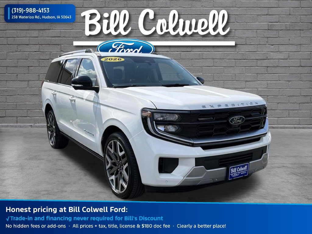 Certified 2026 Ford Expedition Platinum w/ Platinum Ultimate Package
