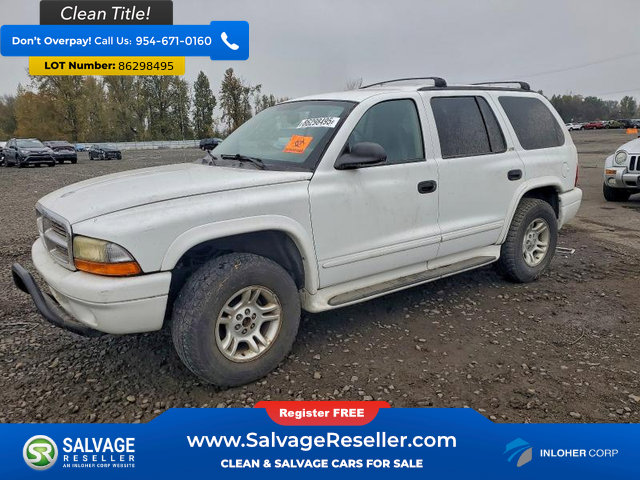 Used 2002 Dodge Durango SLT Plus