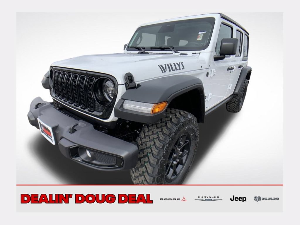 New 2026 Jeep Wrangler Unlimited Sport AWD/4WD 360° Tour