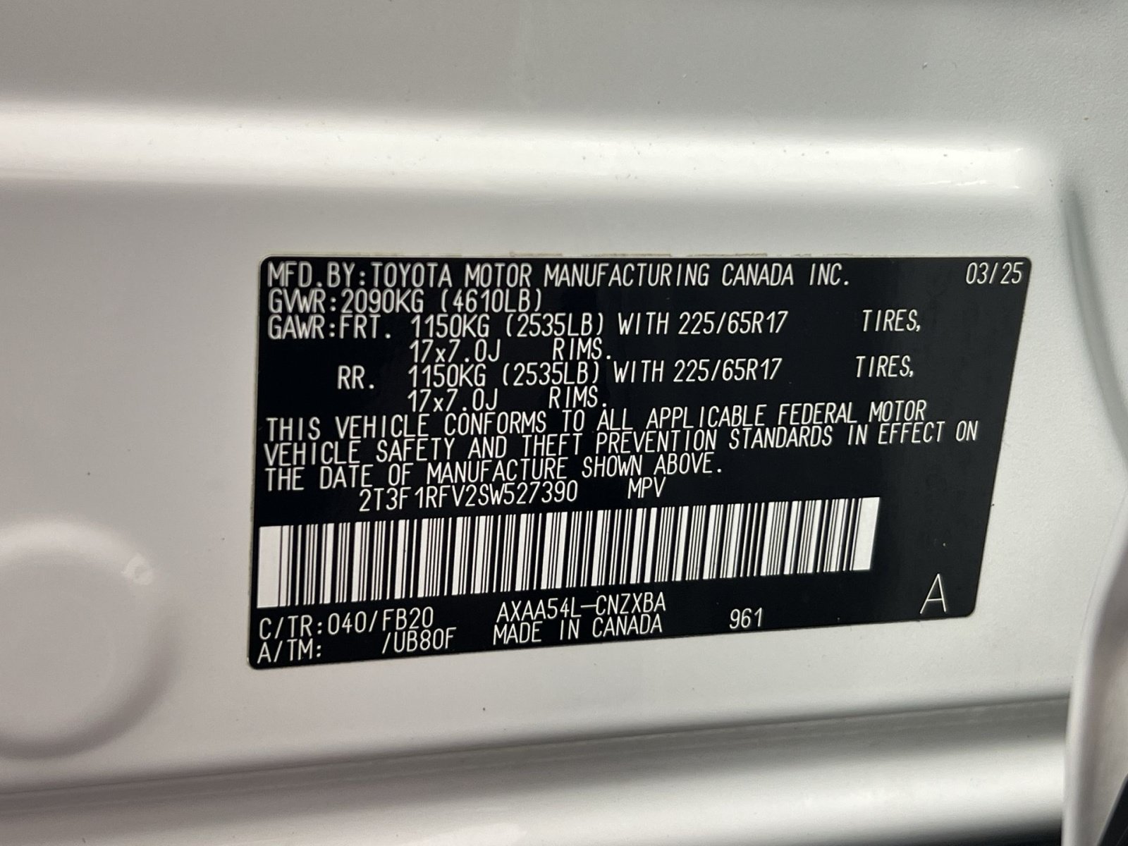 Used 2025 Toyota RAV4 LE AWD/4WD image 30