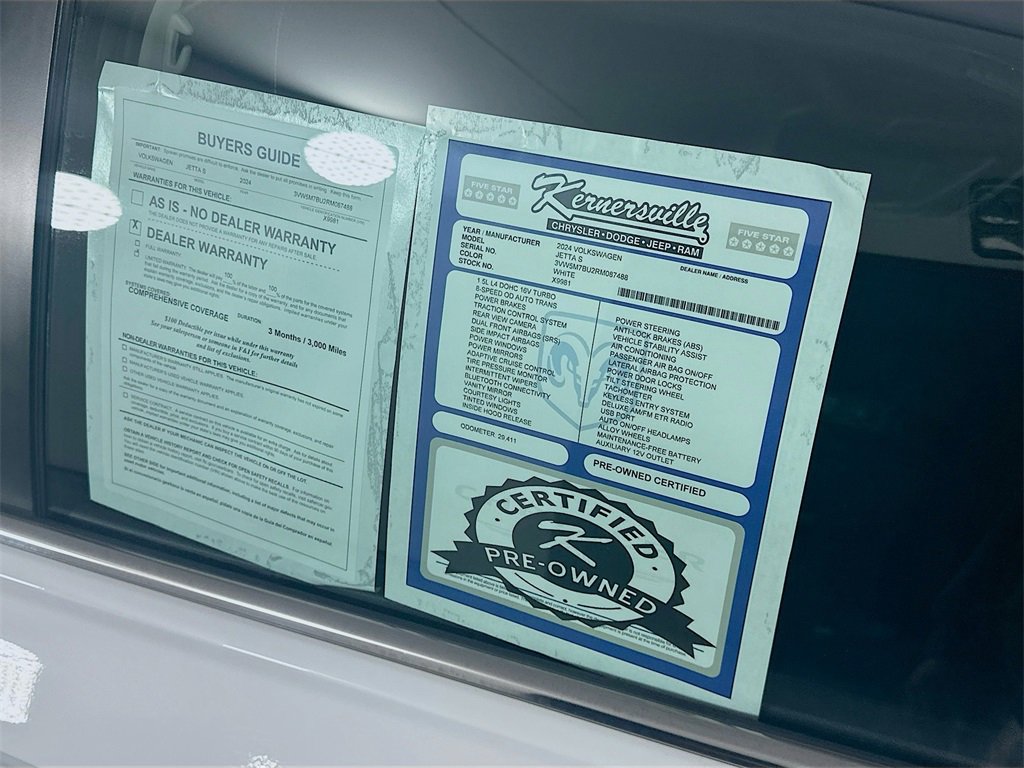 Used 2024 Volkswagen Jetta S image 34