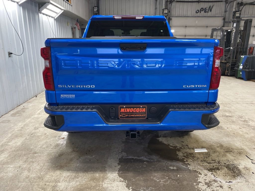 New 2026 Chevrolet Silverado 1500 Custom w/ Turbomax Blackout Package AWD/4WD image 6