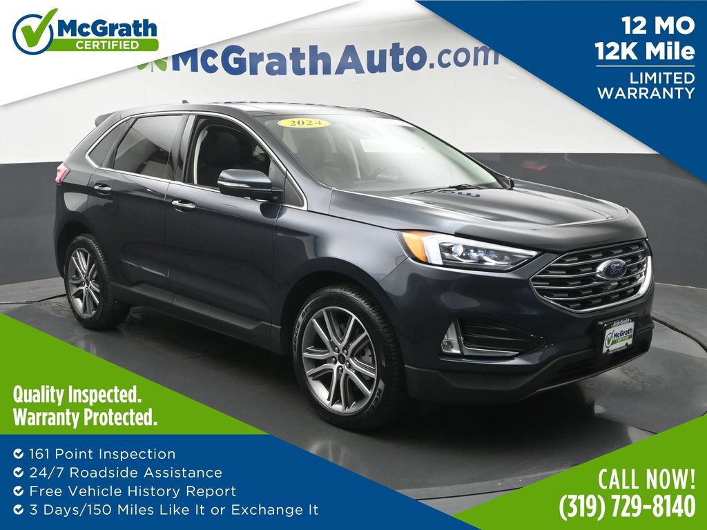Used 2024 Ford Edge Titanium w/ Equipment Group 301A AWD/4WD image 1