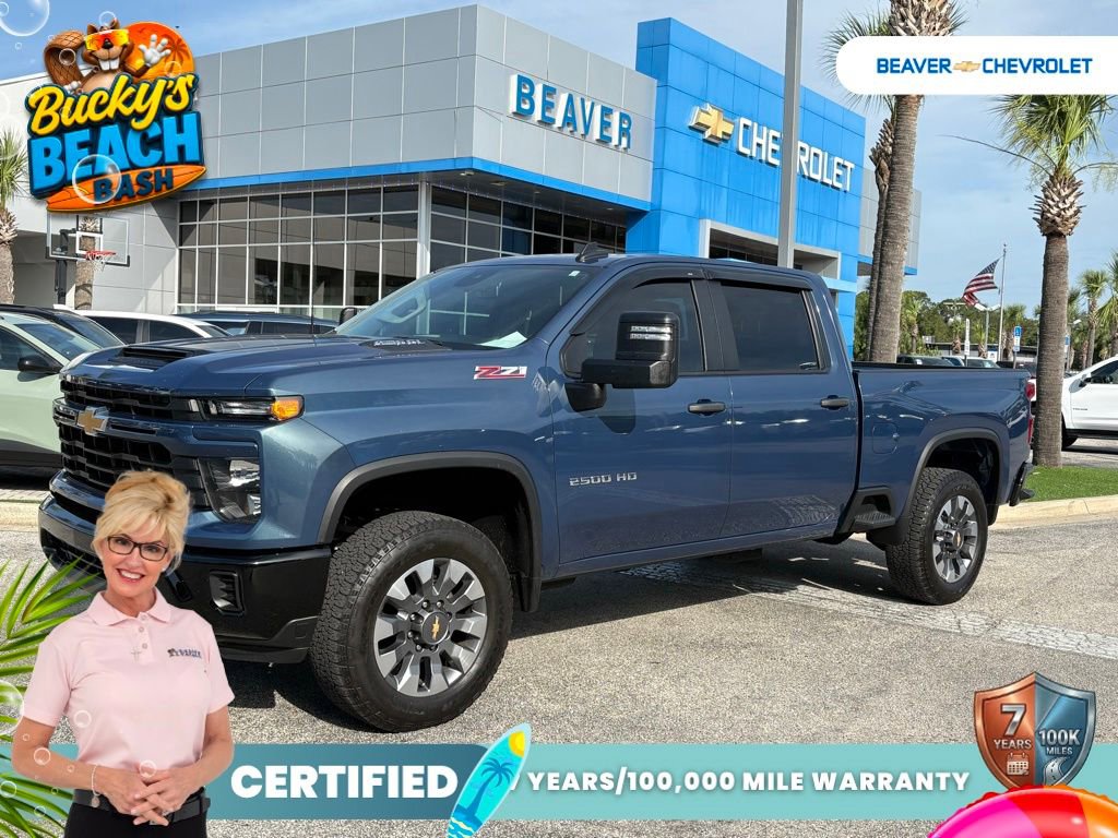 Used 2024 Chevrolet Silverado 2500 Custom w/ Custom Value Package