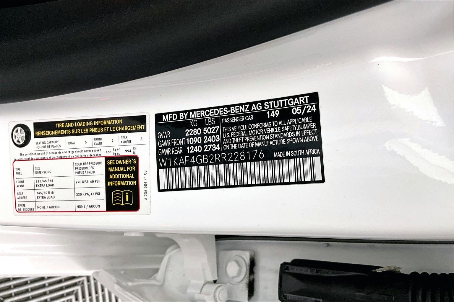Certified 2024 Mercedes-Benz C 300 Sedan image 33