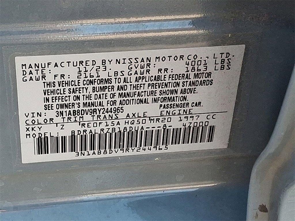 Certified 2024 Nissan Sentra SR image 27
