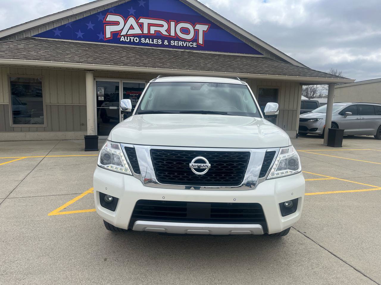 Used 2017 Nissan Armada Platinum w/ Captain Seat Package image 2