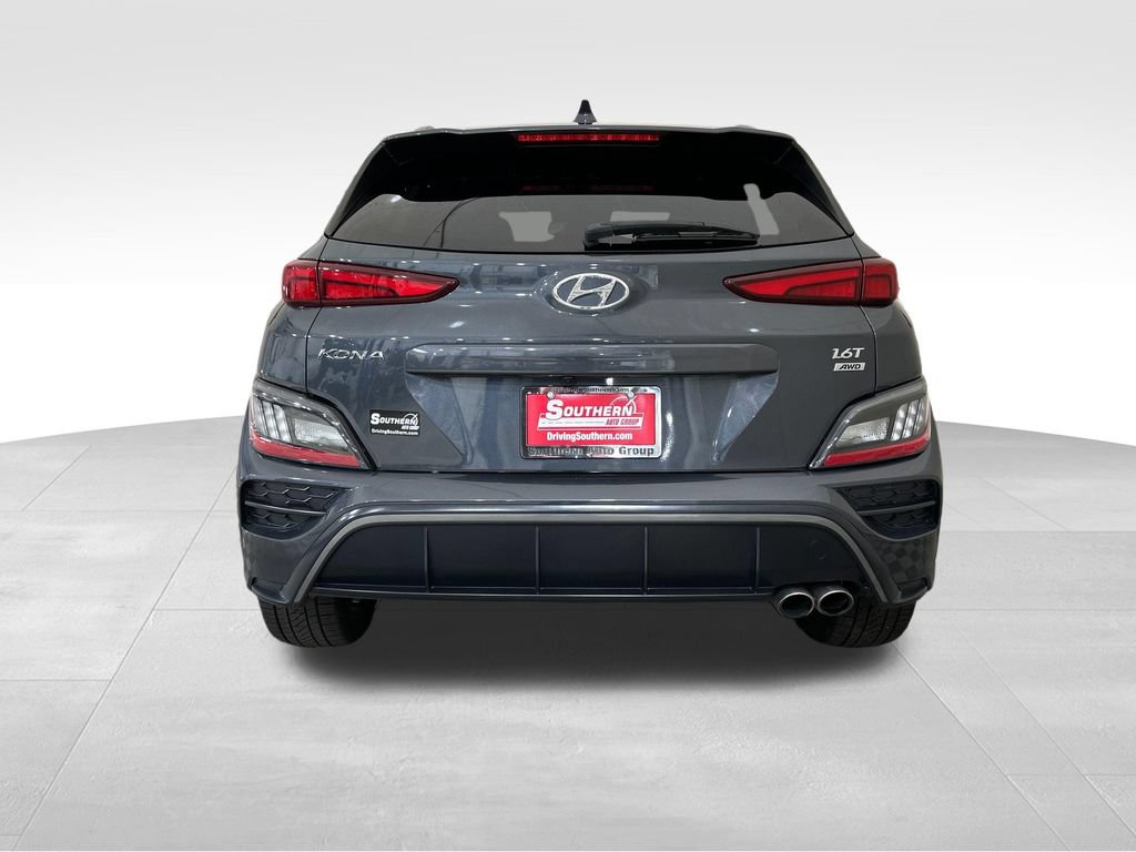 Used 2022 Hyundai Kona N Line w/ Tech Package AWD/4WD image 4