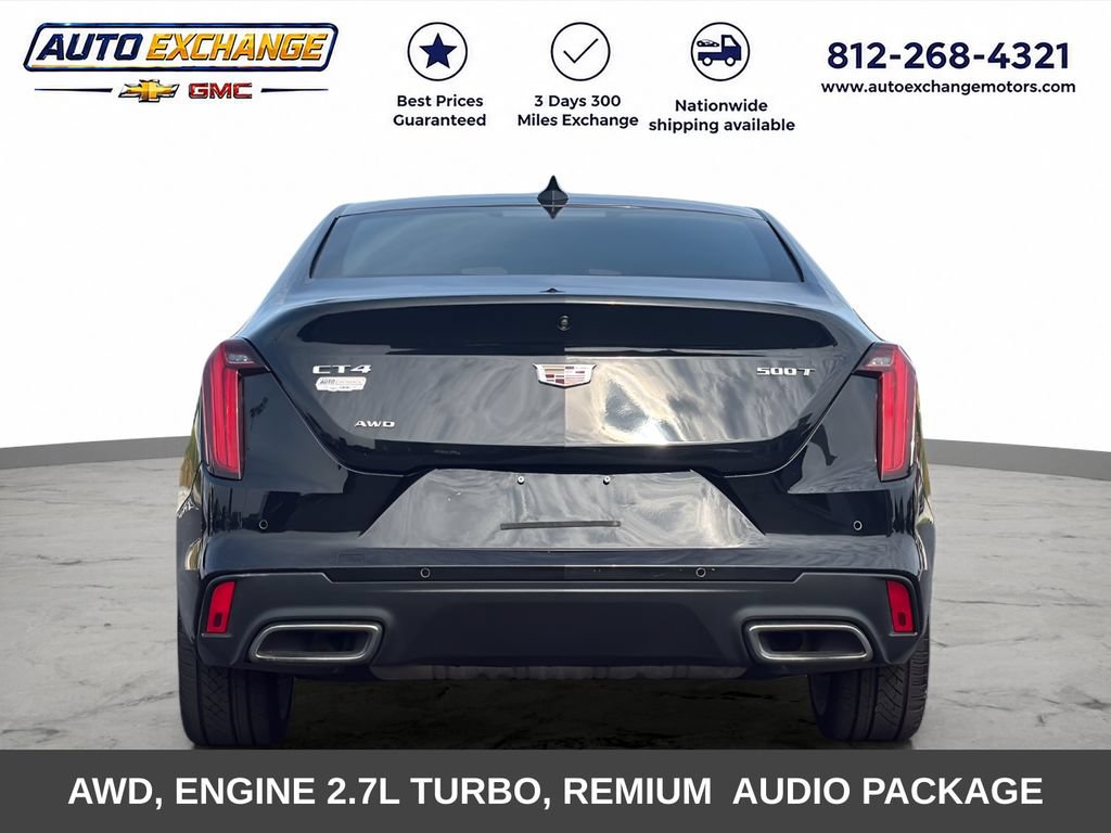 Used 2022 Cadillac CT4 Premium Luxury RWD image 4