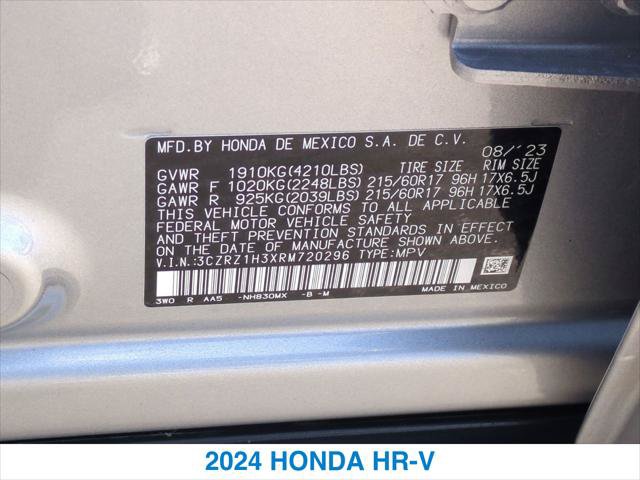 Certified 2024 Honda HR-V LX image 26