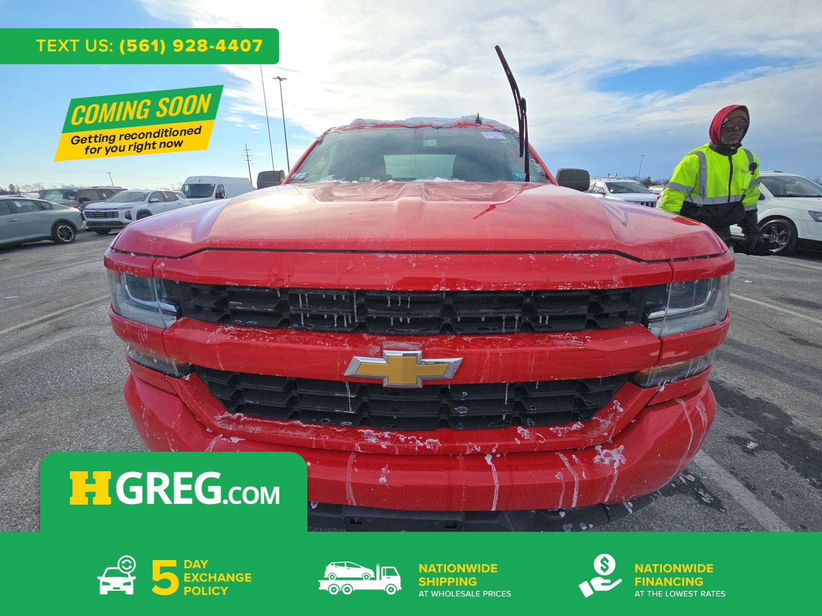 Used 2018 Chevrolet Silverado 1500 Custom w/ Custom Value Package