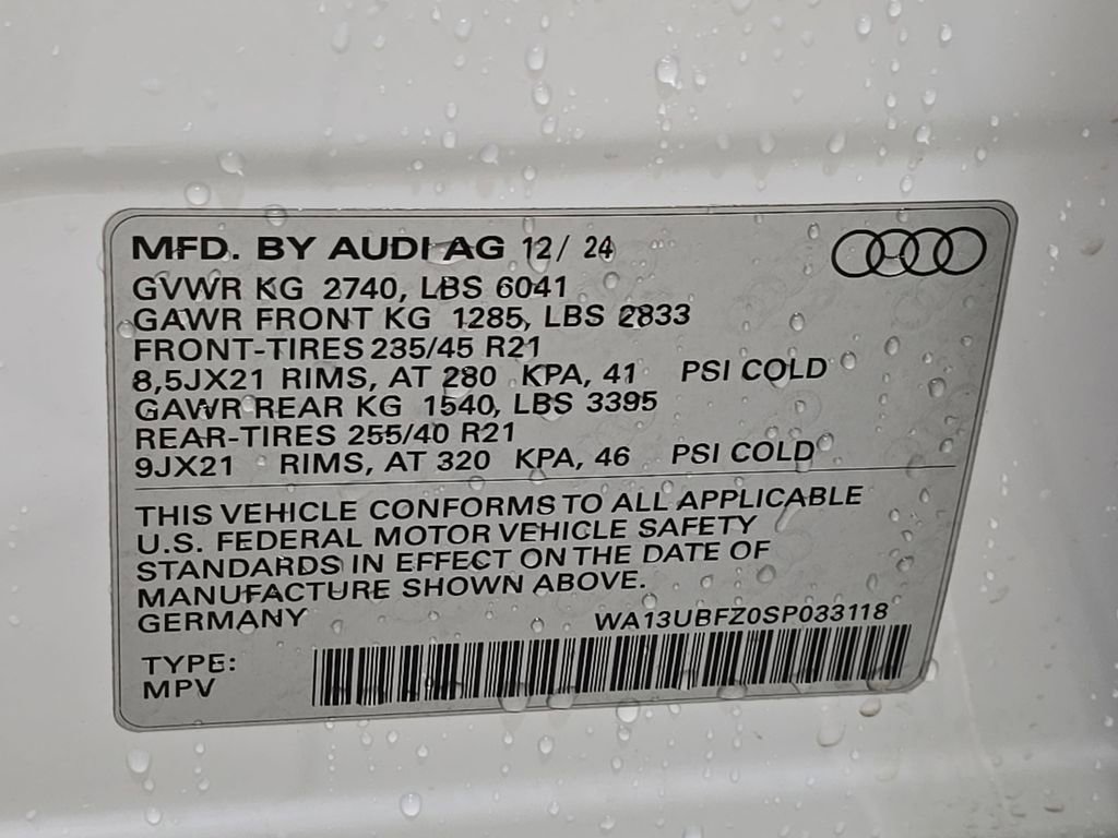 Used 2025 Audi Q4 e-tron Premium Plus w/ Premium Plus AWD/4WD image 37