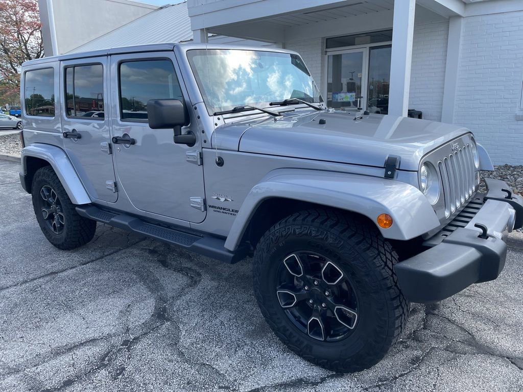 Certified 2017 Jeep Wrangler Unlimited Sahara