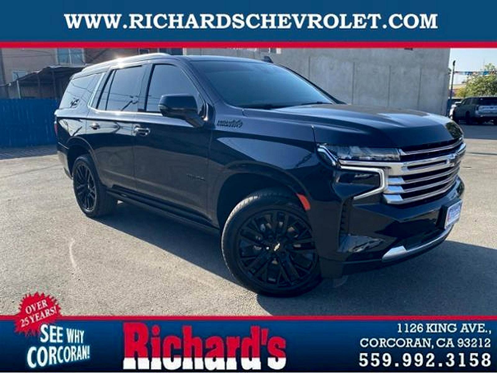 Used 2022 Chevrolet Tahoe High Country AWD/4WD image 1