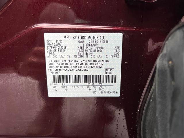 Certified 2024 Ford Edge SEL w/ Convenience Package image 31