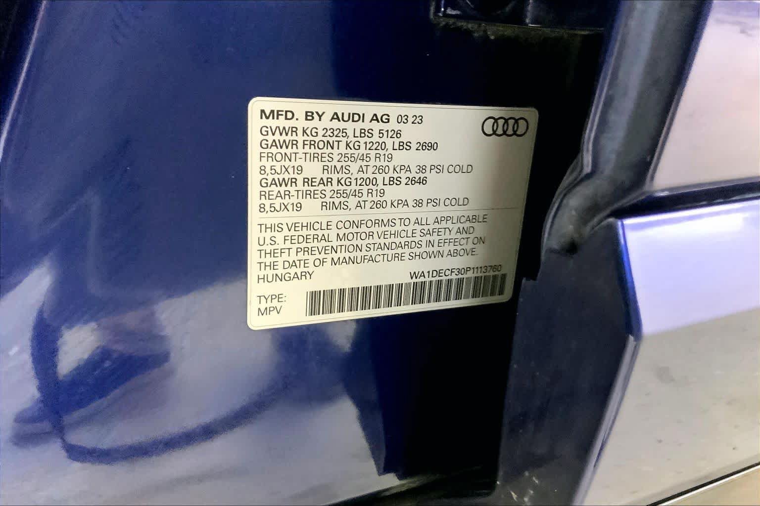 Used 2023 Audi Q3 2.0T Premium w/ Black Optic Sport Package AWD/4WD image 36