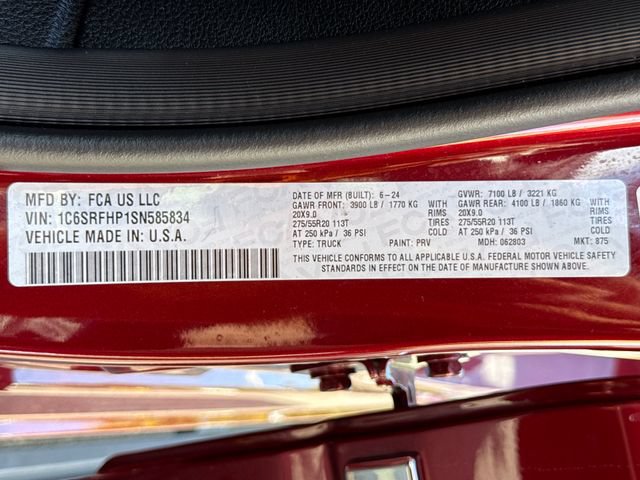 Used 2025 RAM 1500 Limited w/ Bed Utility Group AWD/4WD image 18
