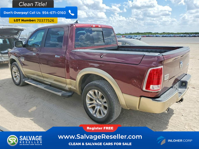 Used 2016 RAM 1500 Laramie Longhorn w/ Convenience Group AWD/4WD image 3