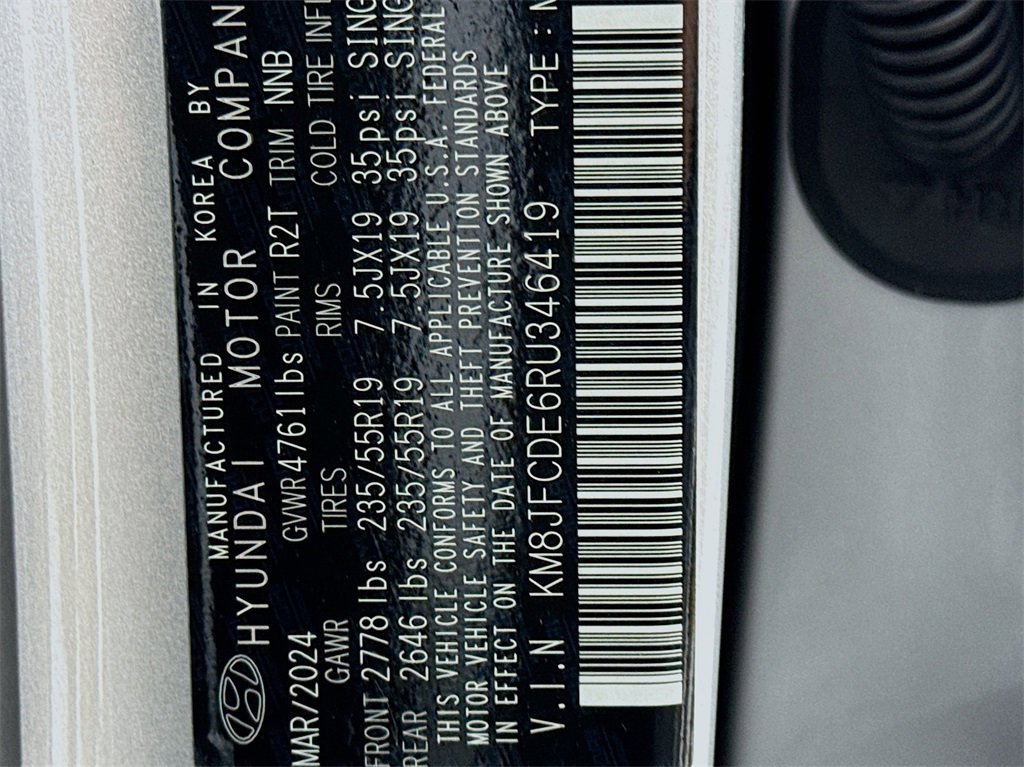 Certified 2024 Hyundai Tucson XRT image 31