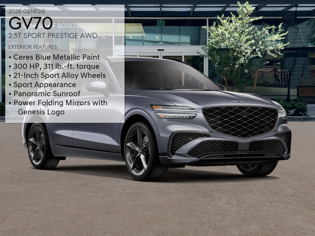 New 2026 Genesis GV70 2.5T Sport Prestige AWD/4WD image 3
