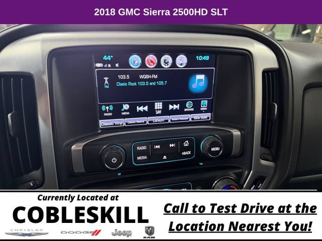 Used 2018 GMC Sierra 2500 SLT w/ Snow Plow Prep Package AWD/4WD image 19