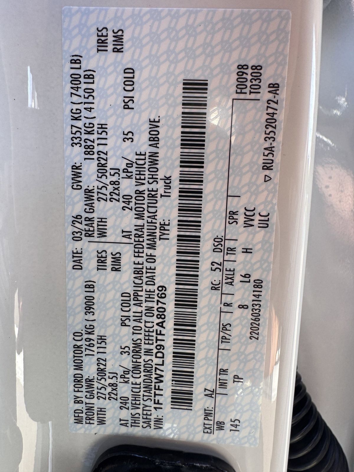 New 2026 Ford F150 Platinum image 28