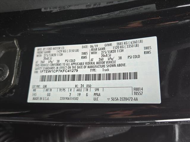 Used 2019 Ford F150 XL w/ Equipment Group 101A Mid RWD image 22