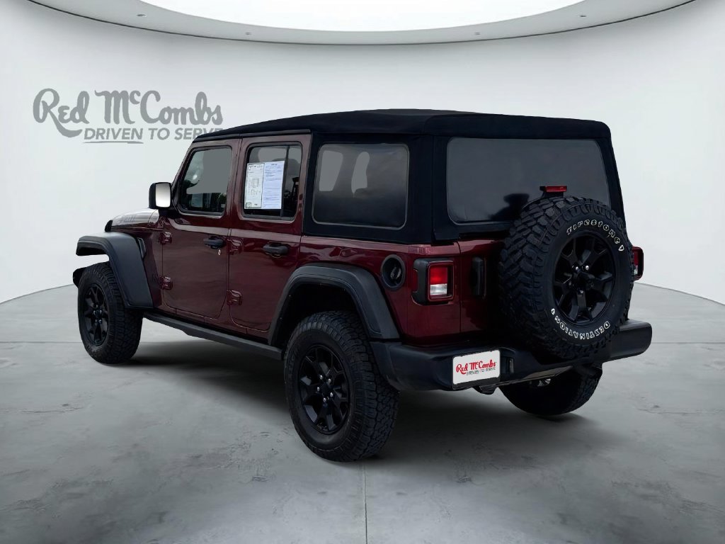 Used 2022 Jeep Wrangler Unlimited Sport AWD/4WD image 3