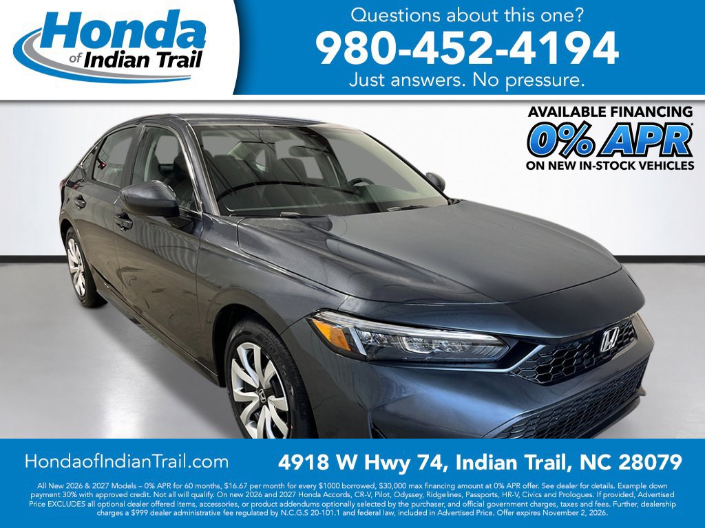 New 2026 Honda Civic LX