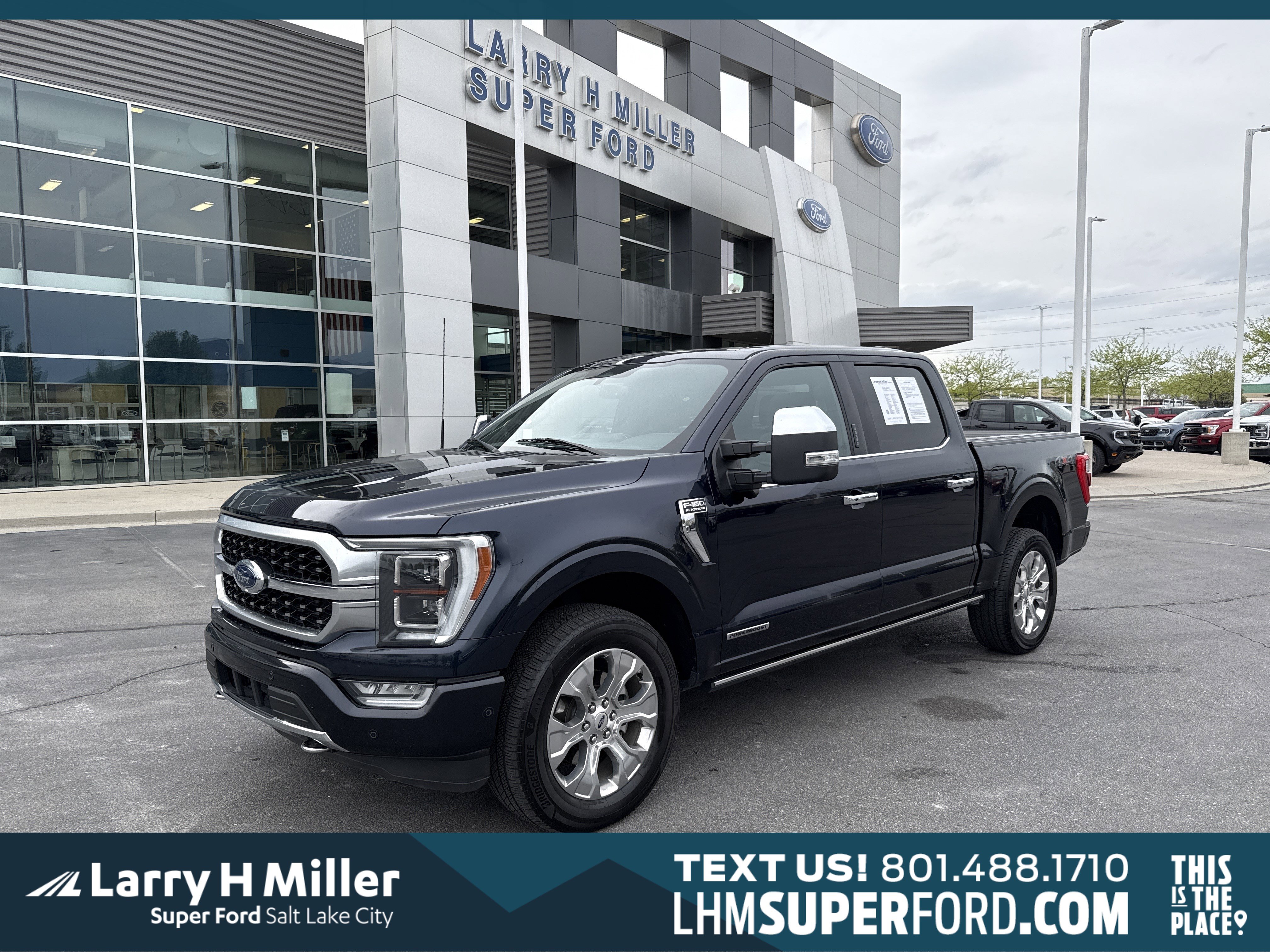 Used 2023 Ford F150 Platinum w/ Equipment Group 701A High video 1
