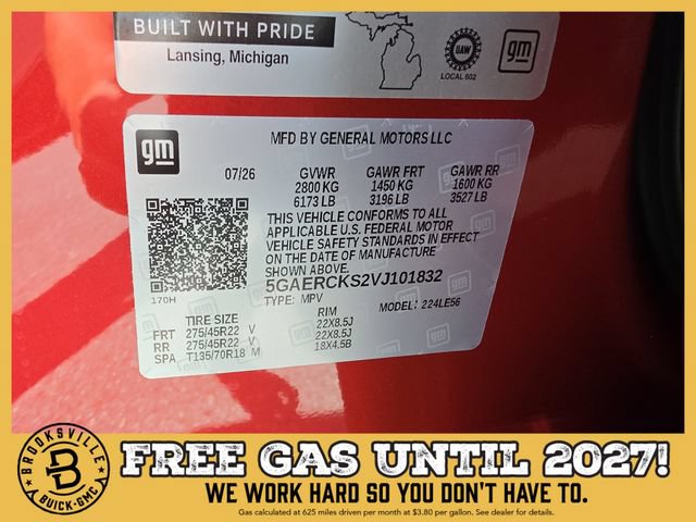 New 2027 Buick Enclave Avenir w/ LPO, Floor Liner Package FWD image 33