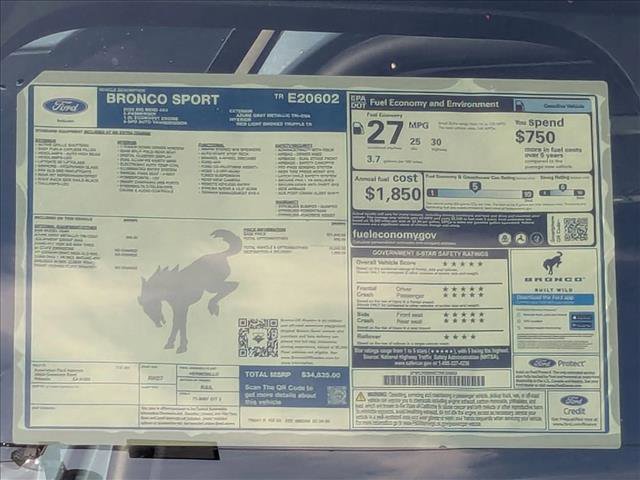 New 2026 Ford Bronco Sport Big Bend AWD/4WD image 17