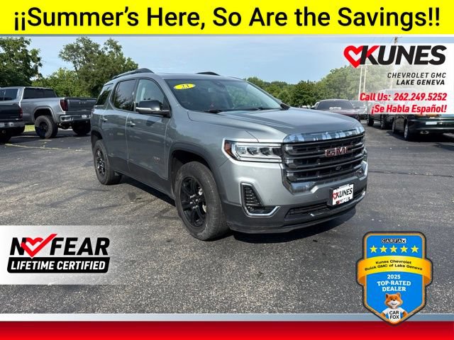 Used 2023 GMC Acadia AT4 w/ GMC Pro Grade Package